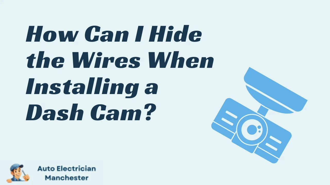 How Can I Hide the Wires When Installing a Dash Cam